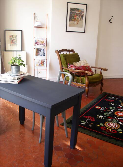 Bureau + coin lecture