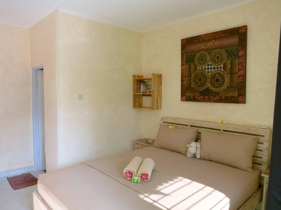 Guests says, in this bed they sleep as in heaven !
Zeige Liste der Fotos