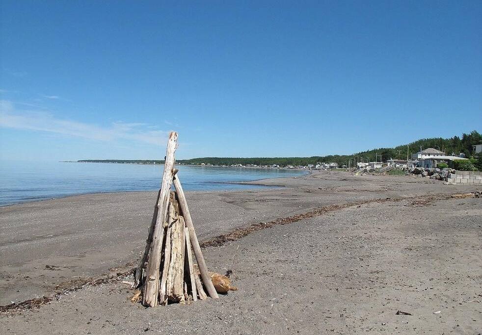 Plage côté Est