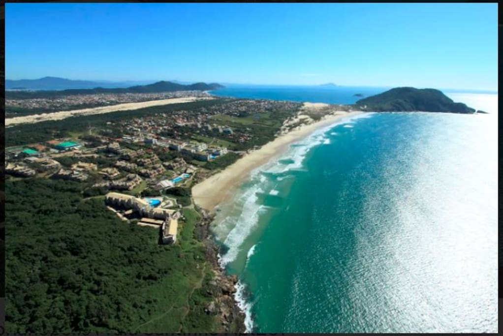 vista da Praia do Santinho