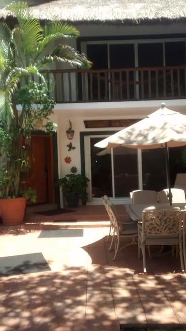 Main Entrance to House.