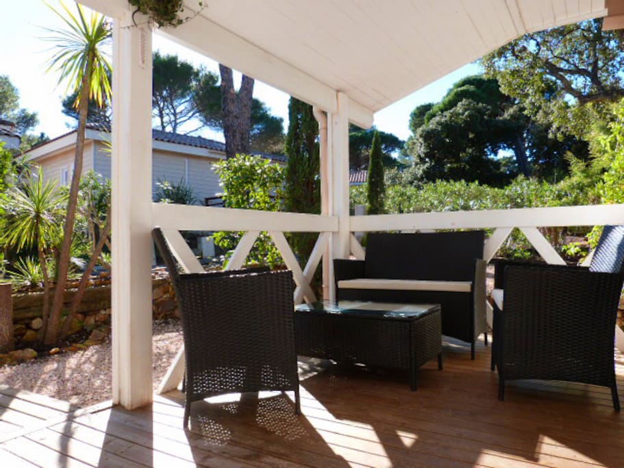 Outside living area