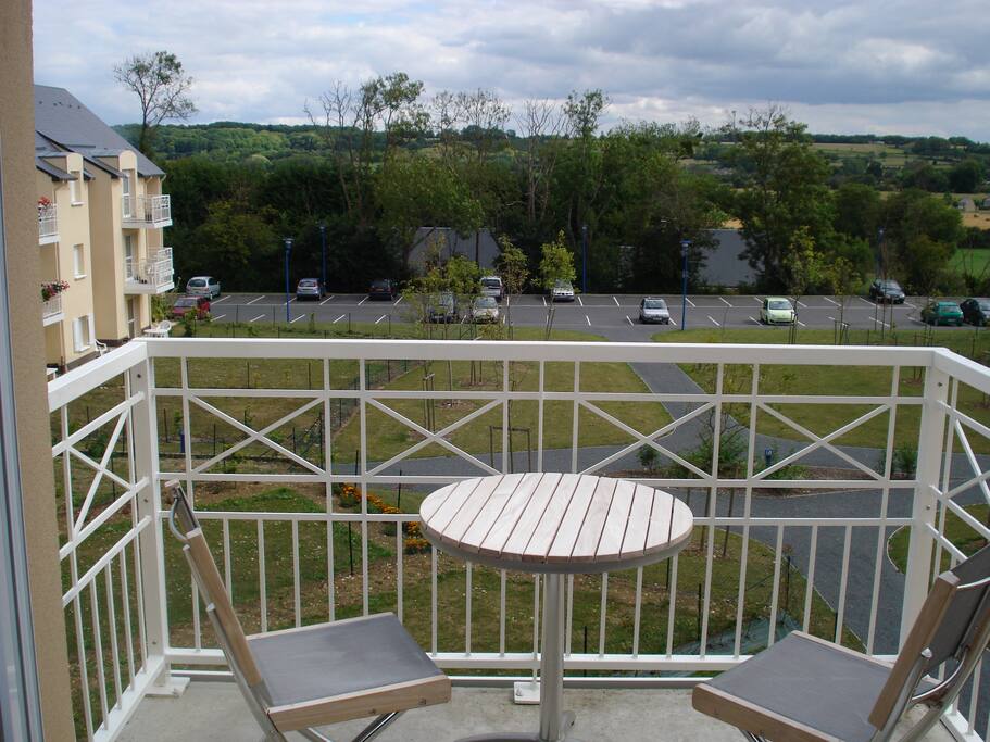 Balcony for relaxation