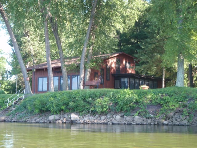 Eagles Nest LLC rustic river view cabin
