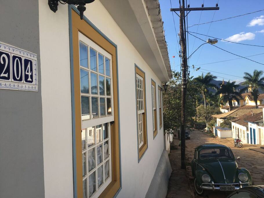 fachada e rua