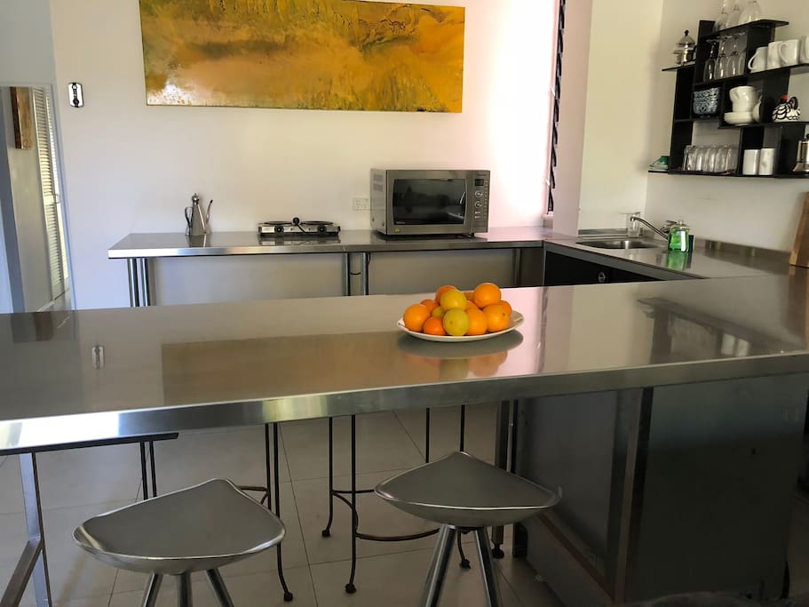 Well equipped kitchen