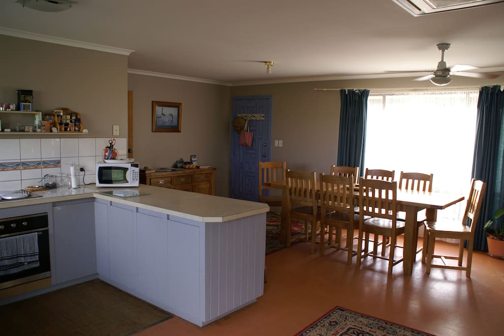 Kitchen and Dining.