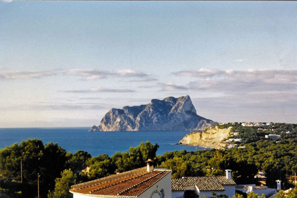 Ifach Rock view