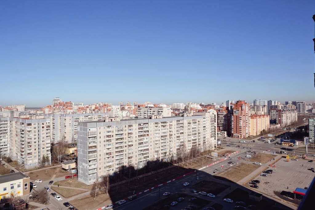 View from the balcony