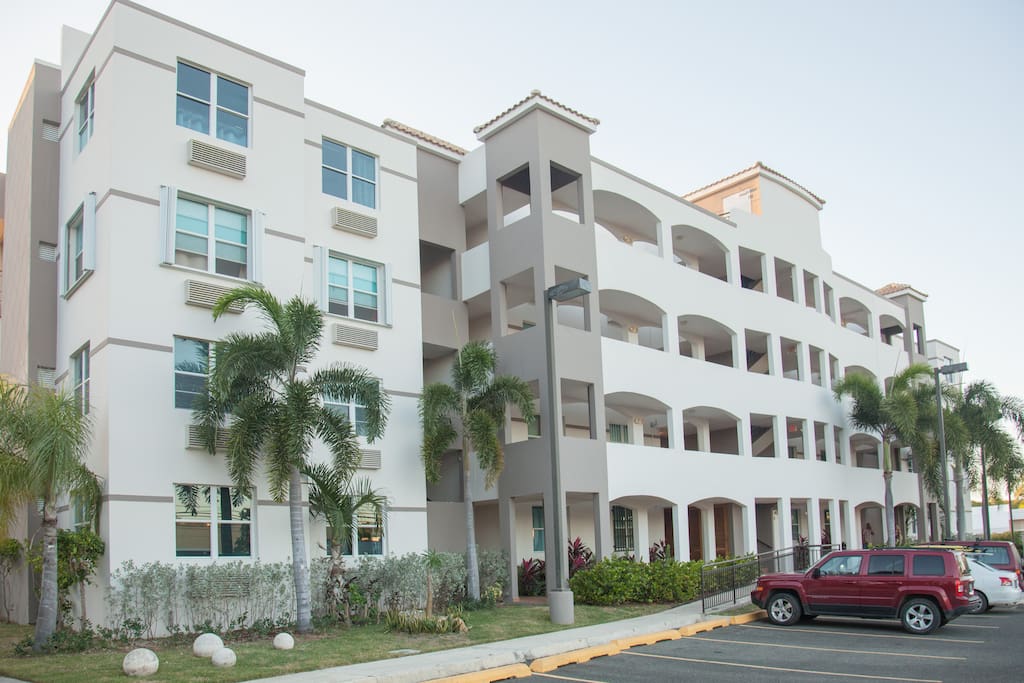 Front of building