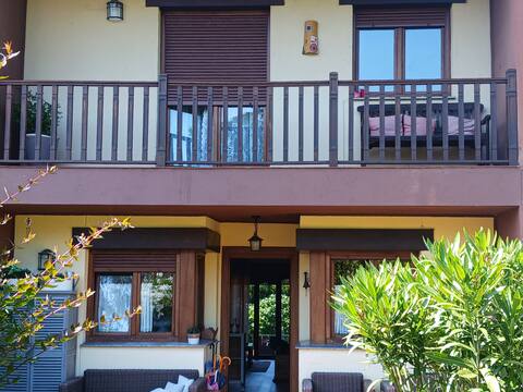 House with garden ideal for families