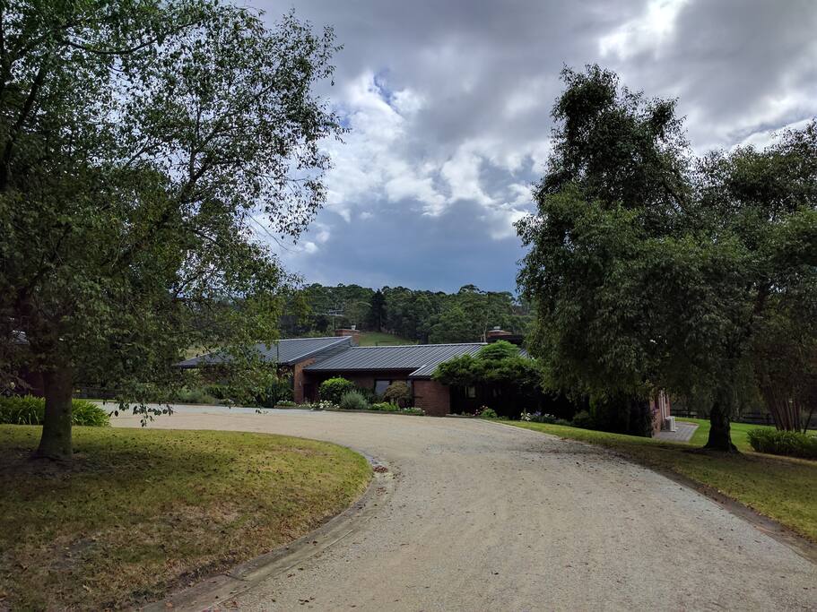 Driveway into property