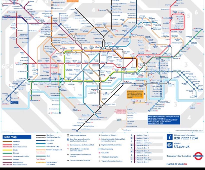 East Putney is colour green on the district line in South West London