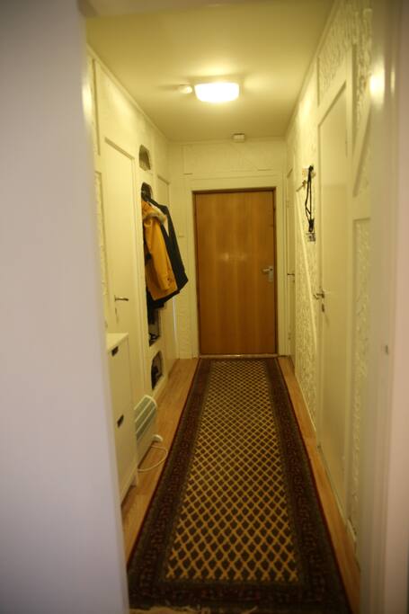 The hallway.