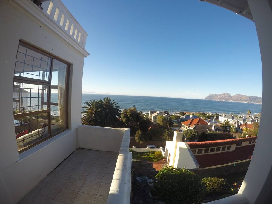 Balcony off the main bedroom