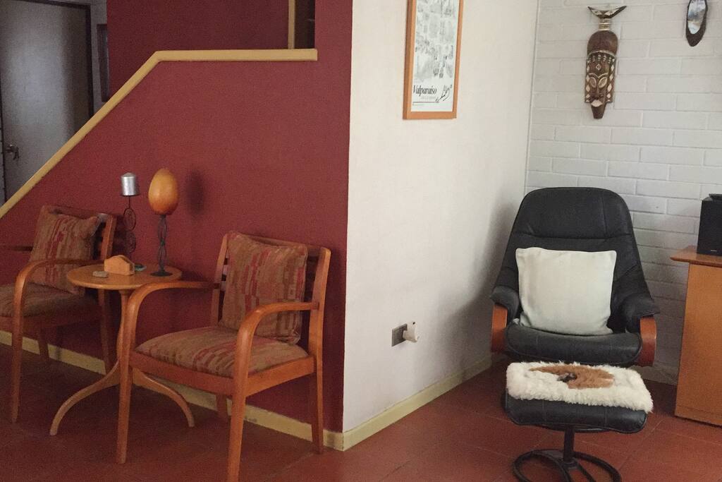 Rincón confortable de lectura