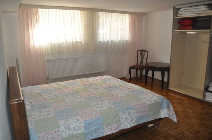 Basement room in a quiet residential area