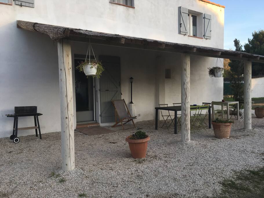La terrasse ouest