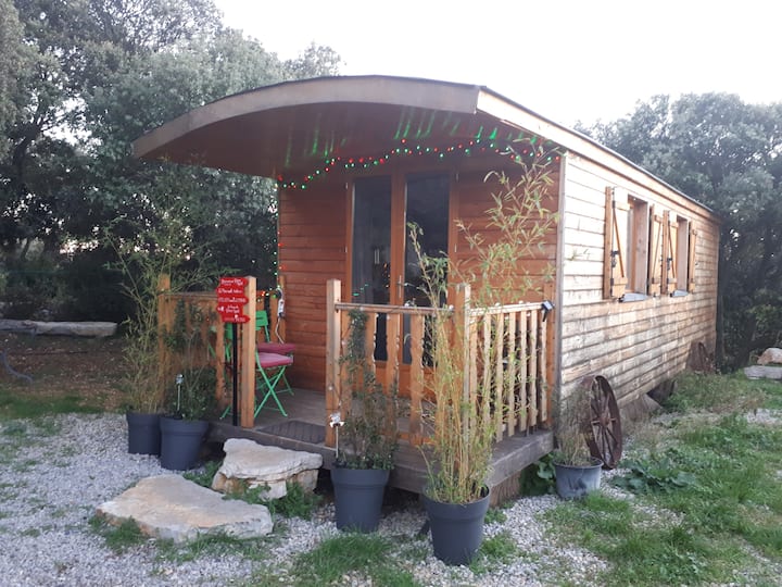 cottage: unique trailer in the heart of nature