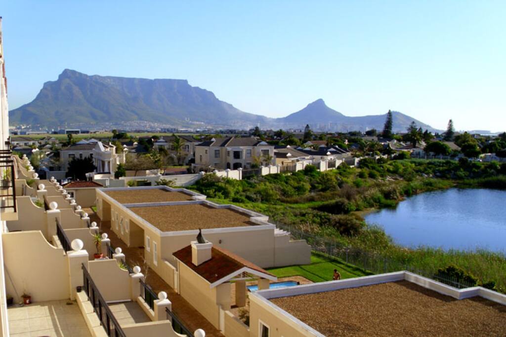 Spectacular views from Century City Flat Cape Town Lofts for Rent in