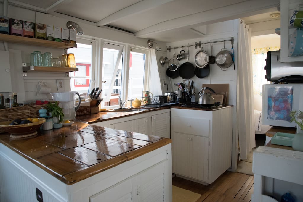 spacious kitchen