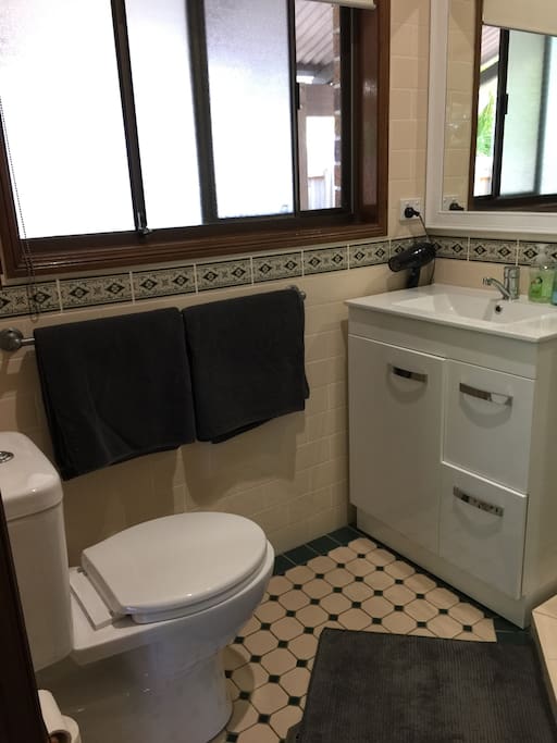 1 of 3 bathrooms