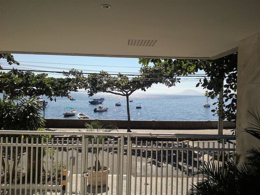 Vista da portaria / View of the concierge
