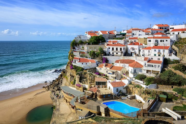 Casa De Playa Encantadora Cerca Del Oceano Casas Rurales En Alquiler En Colares Lisboa Portugal