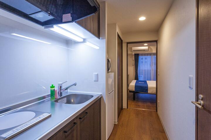 新築 モノレール旭橋駅徒歩3分 プレミア館ダブル キッチン Wifi無料 洗濯乾燥機付 Apartments For Rent In Naha Okinawa Japan