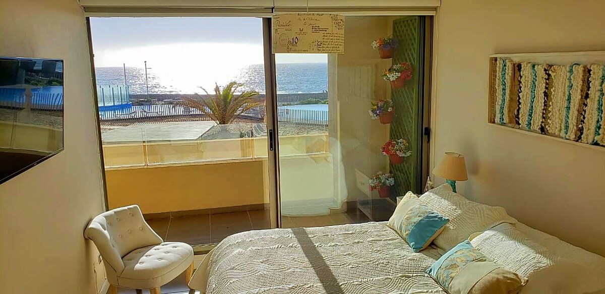 Hlavná spálňa, manželská posteľ, výhľad s vlastnou kúpeľňou