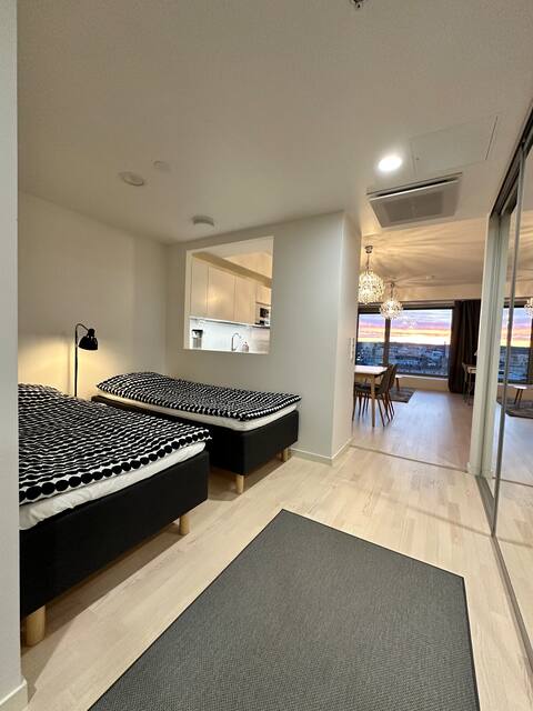 Popular Airbnb listing: NEW City Home, Luminary-suite, Center , View in Tampere
