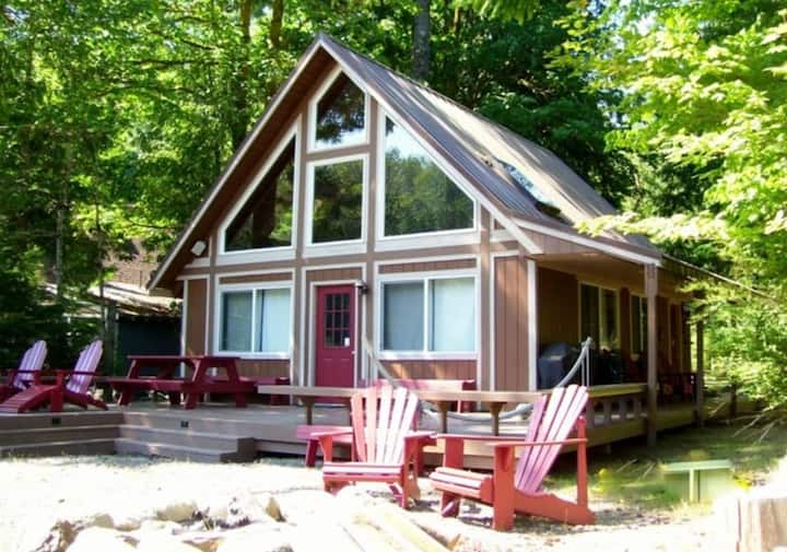 Дом a frame Cabin в штате Вашингтон