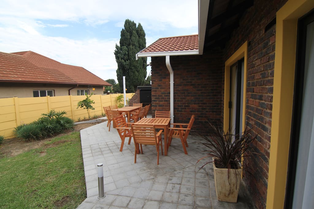 Your Patio and braai / BBQ