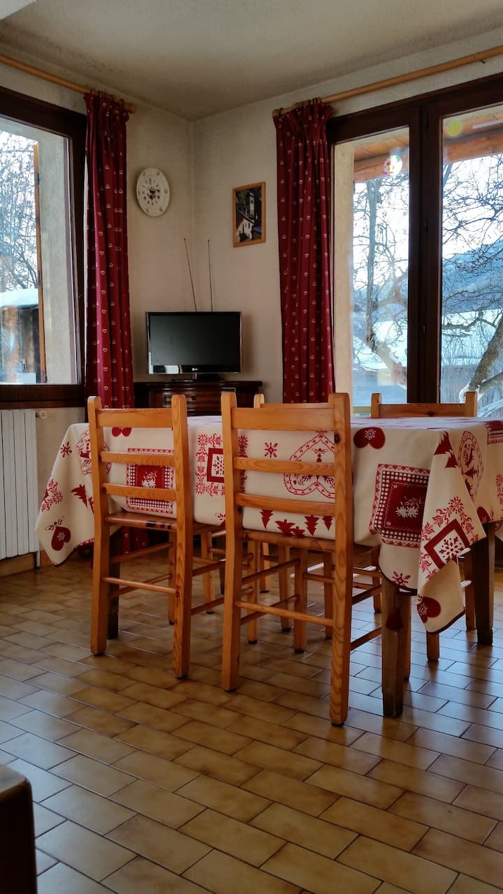 Rdc Chalet, Plein Sud, Terrasse - Pelvoux