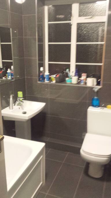 Brand new bathroom and towel heater