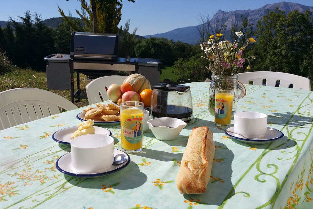 Petit déjeuner typique du Champsaur