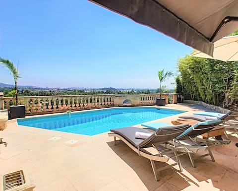 3 Bedrooms Villa near Cannes -Pool & Jacuzzi