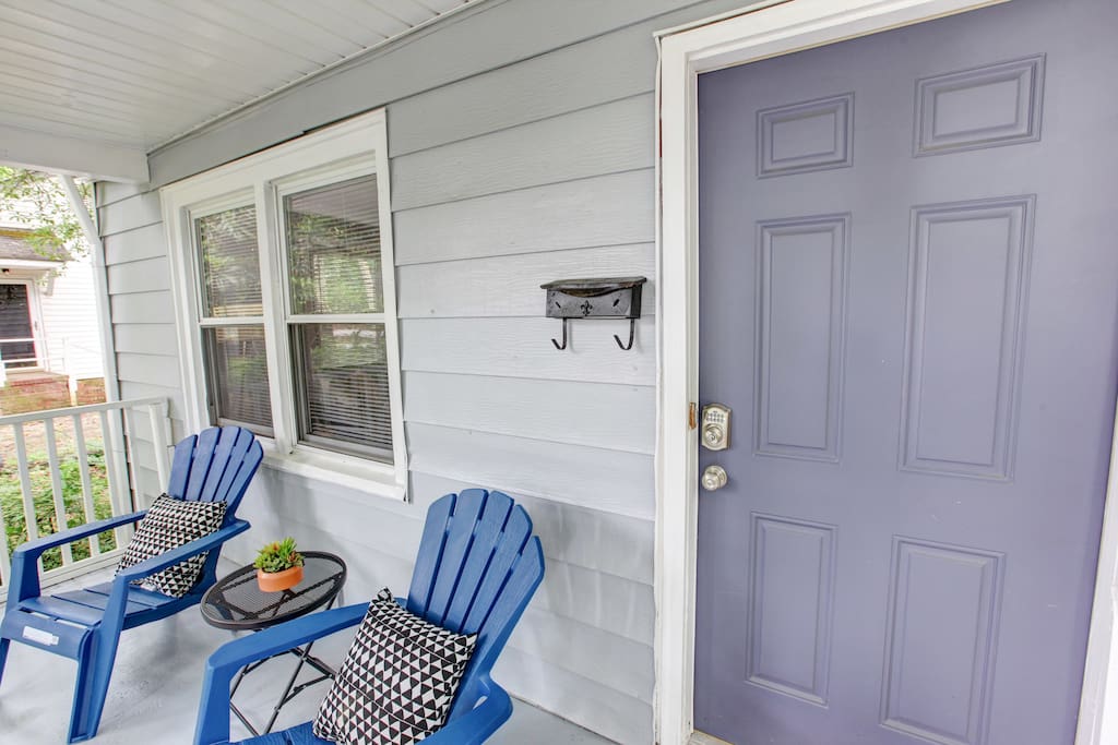 Relax on the front porch