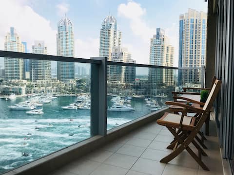 Full Marina View | Large 3 Bedrooms | Waterfront