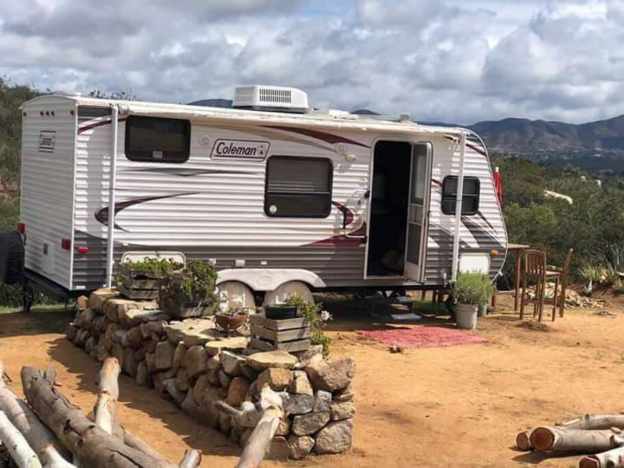 espacio para fogata