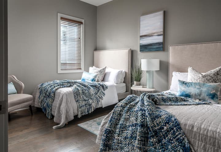 Guest Bedroom 2.0...is the same layout and same comfy beds...