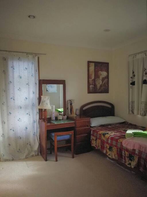 Your bedroom - I can put in one more single bed