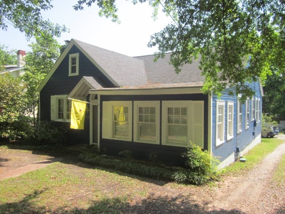 The cottage, spacious and charming.