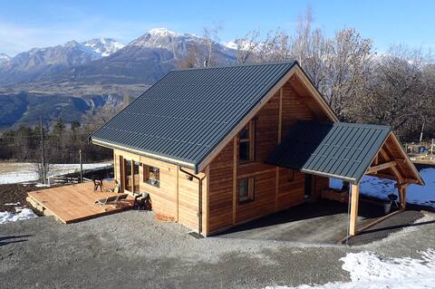 Chalet at 1100 m altitude