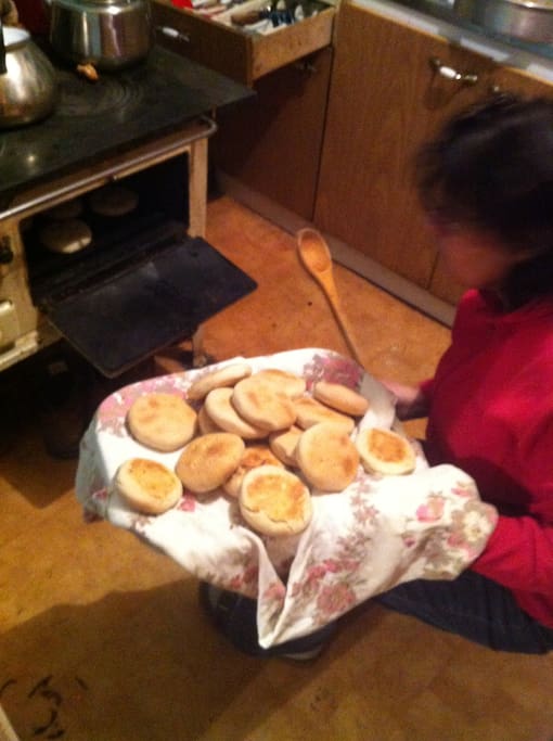 Home made bread for brakfast