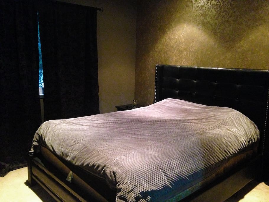 Master Bedroom with remote controlled lights