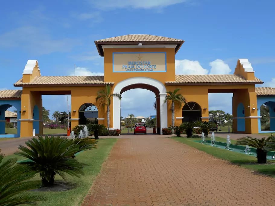 Entrada do Complexo Iberostar