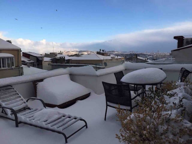 Parisian Penthouse at Akkavak Street, Nisantasi