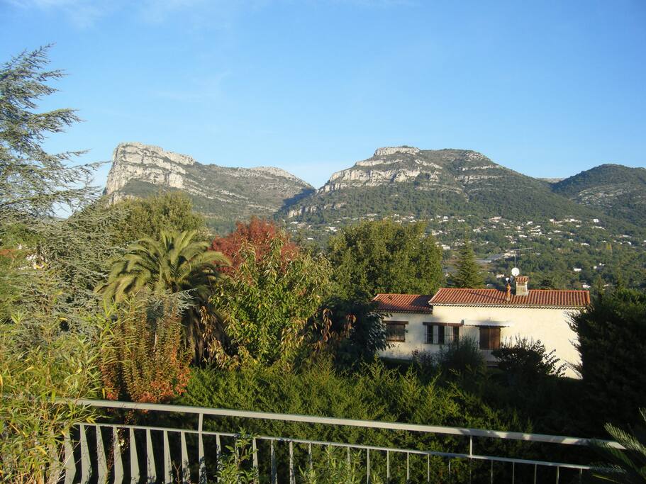 Vue sur les baous