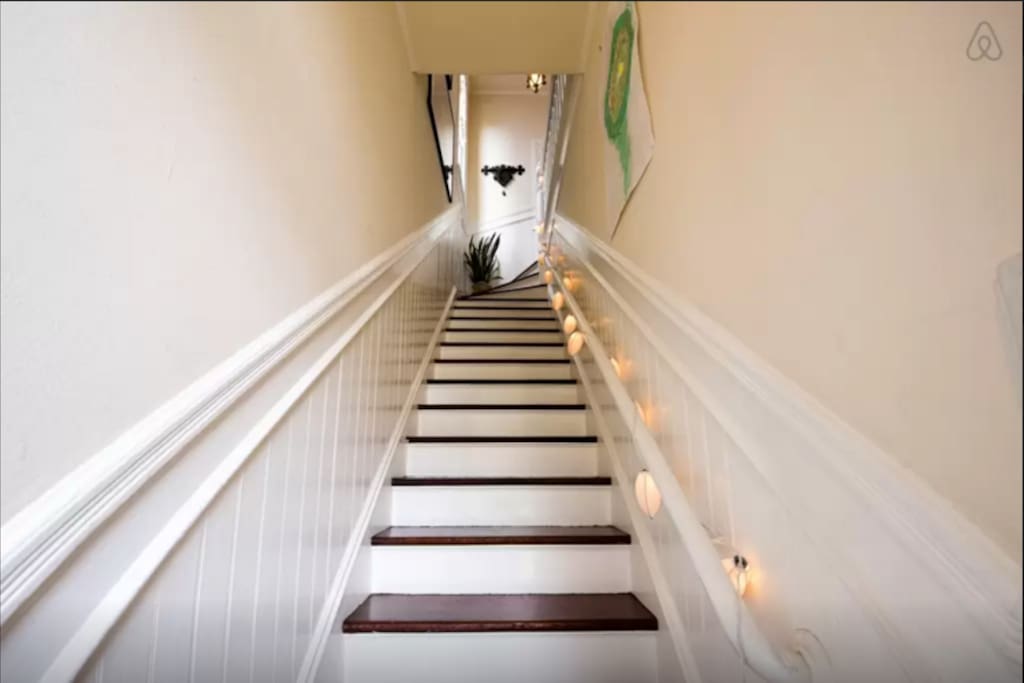 19 steps will take you to the flat